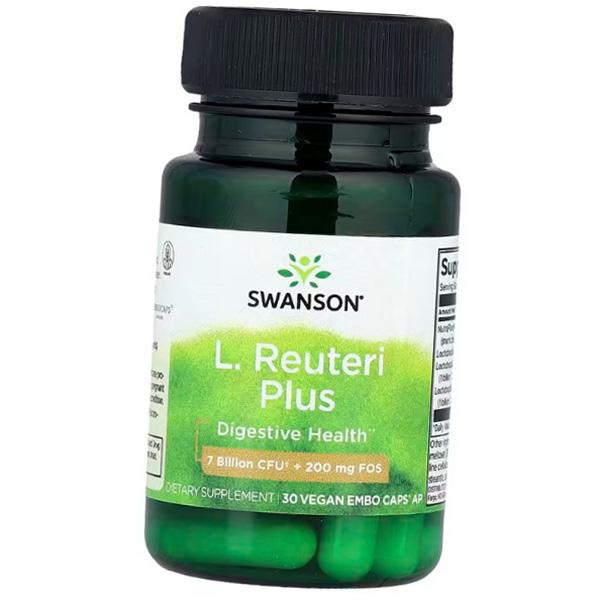 Здоровье пищеварительной системы, L. Reuteri Plus, Swanson  30вегкапс (69280053)