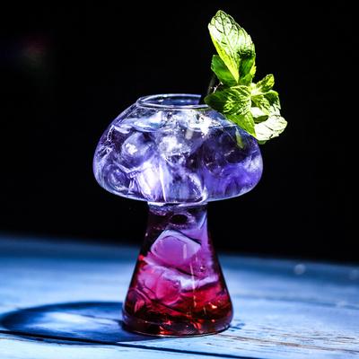 Cocktailglas svampkopp för barmixolog Bartender Special blandat vin Dryckesgods Vinglas Smoothiebehållare för kall dryck