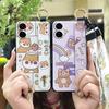 Soft Case Wristband Phone Case For Tecno Camon19/19Pro 4G Back Cover Phone Holder Cute Shockproof Anti-dust Waterproof