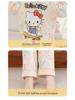 2026 New Girls' Spring & Autumn Long Sleeve Cotton Pajama Set – Princess Style for Medium & Large Children