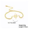 Knot Charm Bracelet Women's Silver/Gold Color Chain Fashion Simple Elegant Charm Jewelry