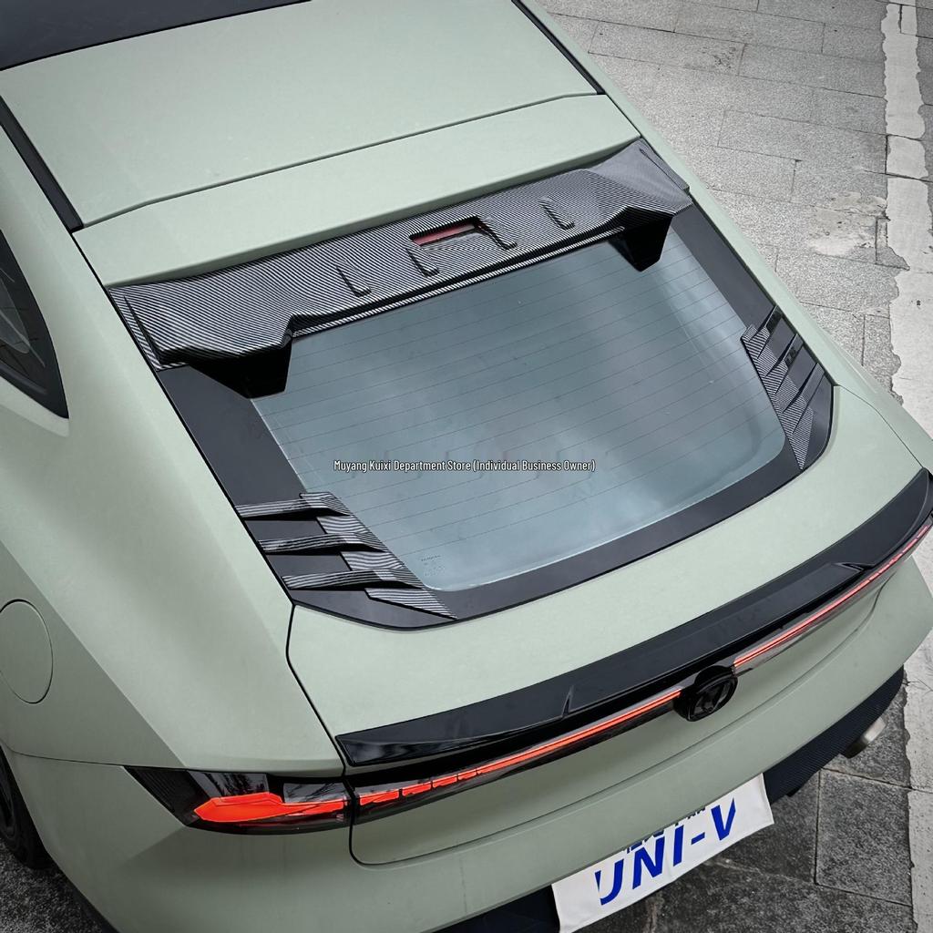 Compatible with 2022-2025 Changan UNIV/IDD rear window wind blades, roof spoilers, and air deflectors.