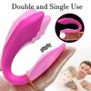 Ασύρματοι δονητές για ζευγάρια Dildo G Spot Silicone Stimulator Double Vibrators Silicone Sex Toys for Woman Masturbator