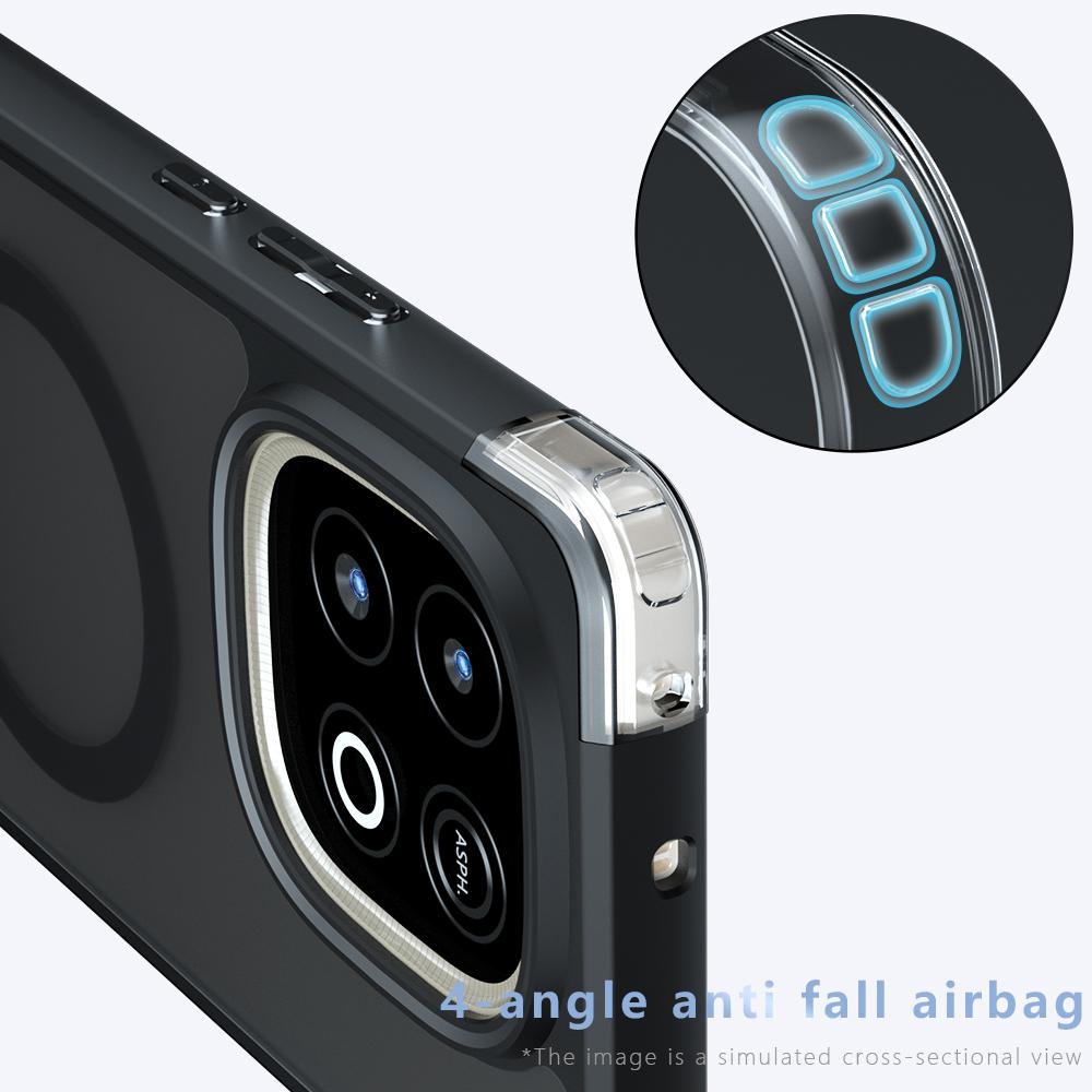 For Magsafe Case For VIVO IQOO Z10 Turbo Pro Acrylic Matte Shockproof Hard Bumper Magnetic Cover for IQOO Z10TurboPro Shell