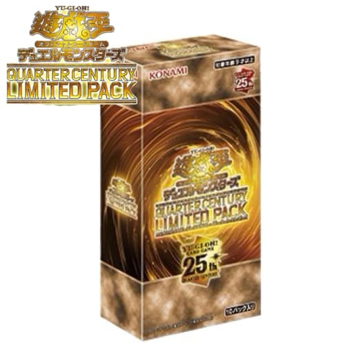 [1 BOX] Yu-Gi-Oh! OCG QUARTER CENTURY LIMITED PACK Quarter Century Limited Pack