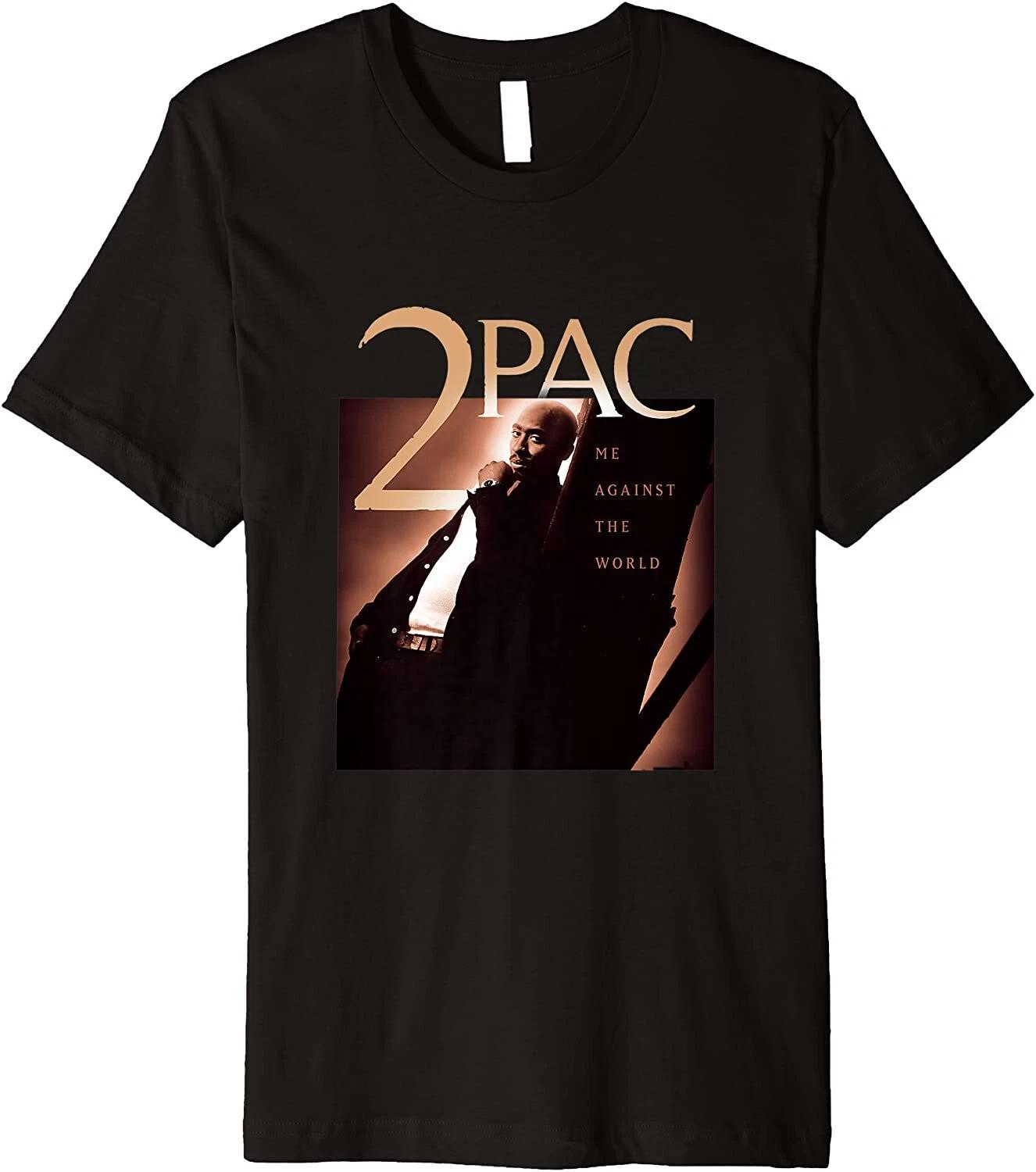 Authentic 2Pac Tupac Shakur Me Against The World T-Shirt S-2XL NEW 4XL