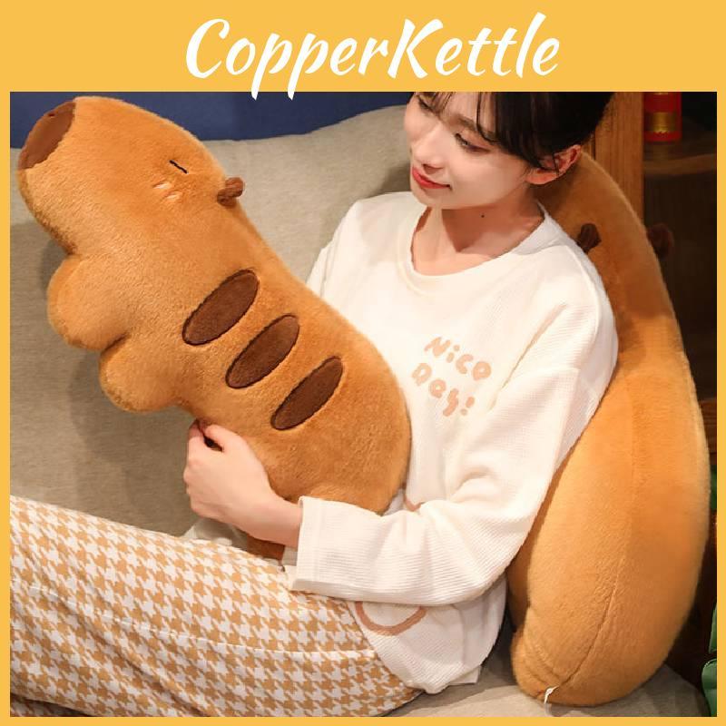 Adorable Capybara Plush Pillow For Cozy Bedroom Cuddling Soft Animal Toy Gift