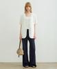 ARTID Crease Semi Flare Pants_Navy