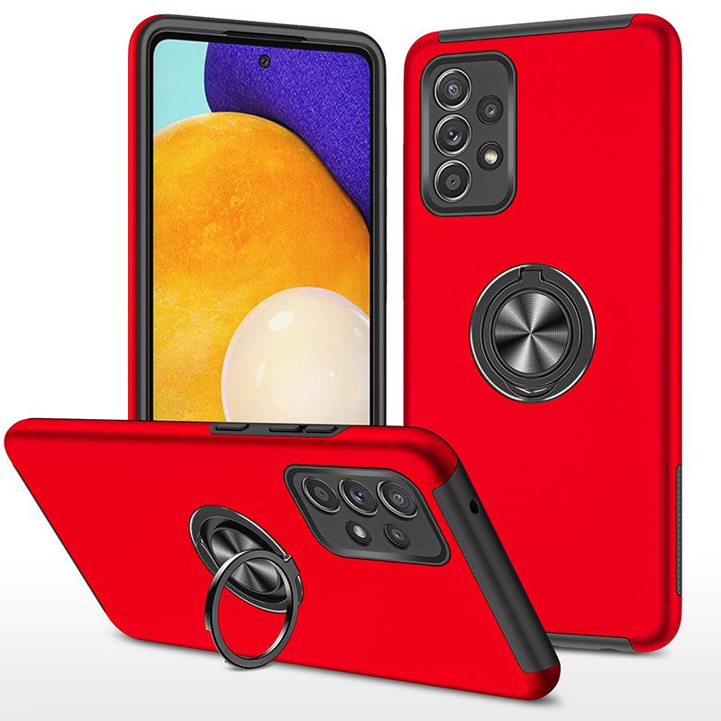 Samsung A52 Car Mount Phone Case with Magnetic Ring, Protects, and Prevents Falls