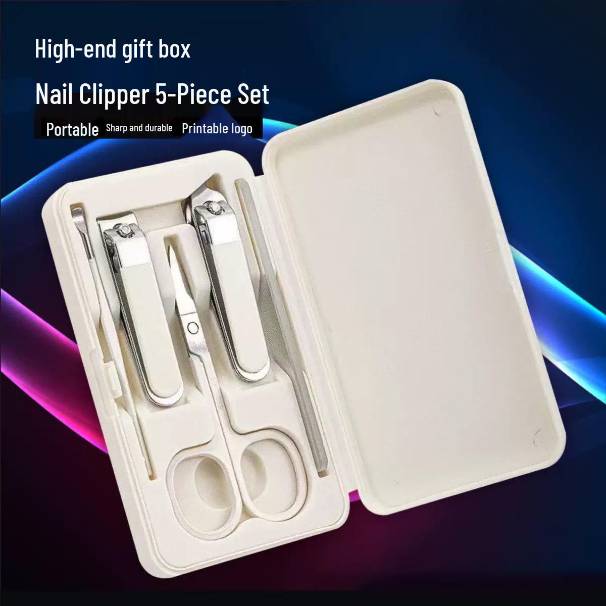 Branded Nail Clipper Set: Compact Gift Box for Promotional Events