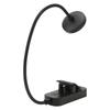 LED Book Light 3 Color Temperature Stepless Dimming USB Rechargeable Clip On Reading Light for Reading In Bed Black