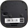 Dulton Square Alarm A compact alarm clock with a silent ticking sound that never tire Sweep Height Width Depth Clock, Black. charming, you'll of.