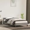 VidaXL Bed Frames with Headboard Slat Base Upholstered Bed Slat Frame Single Bed Adult Bedroom Interior Grey 347537