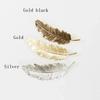 Women Fashion Gifts Leaf Feather Hair Clip Slide Jewerly Accessories Popular Womens Headbands Hairpin Decoration Accessories