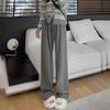 Pantaloni da donna a vita alta a gamba larga Sticky Rice - Pantaloni casual a gamba dritta a vestibilità ampia per primavera/autunno