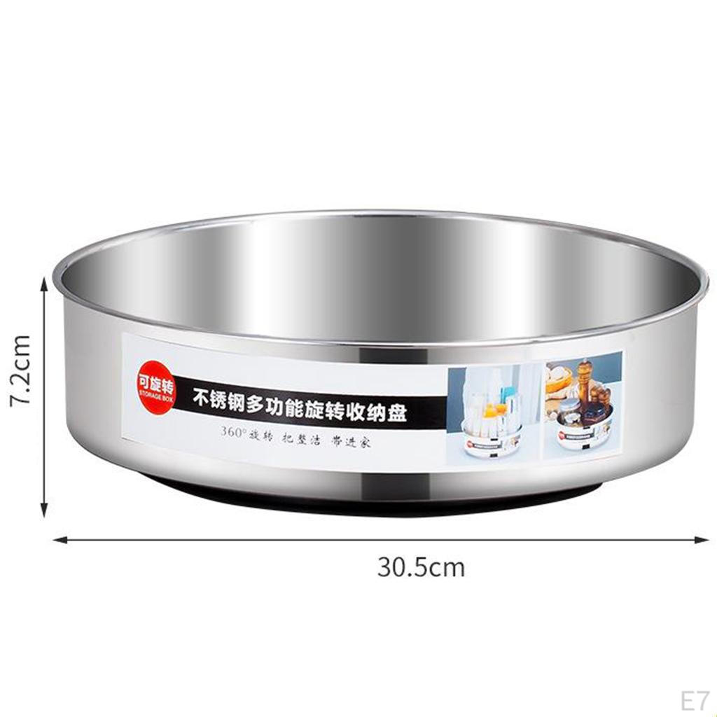 Organizer For Cabinet Swivel Tray Container