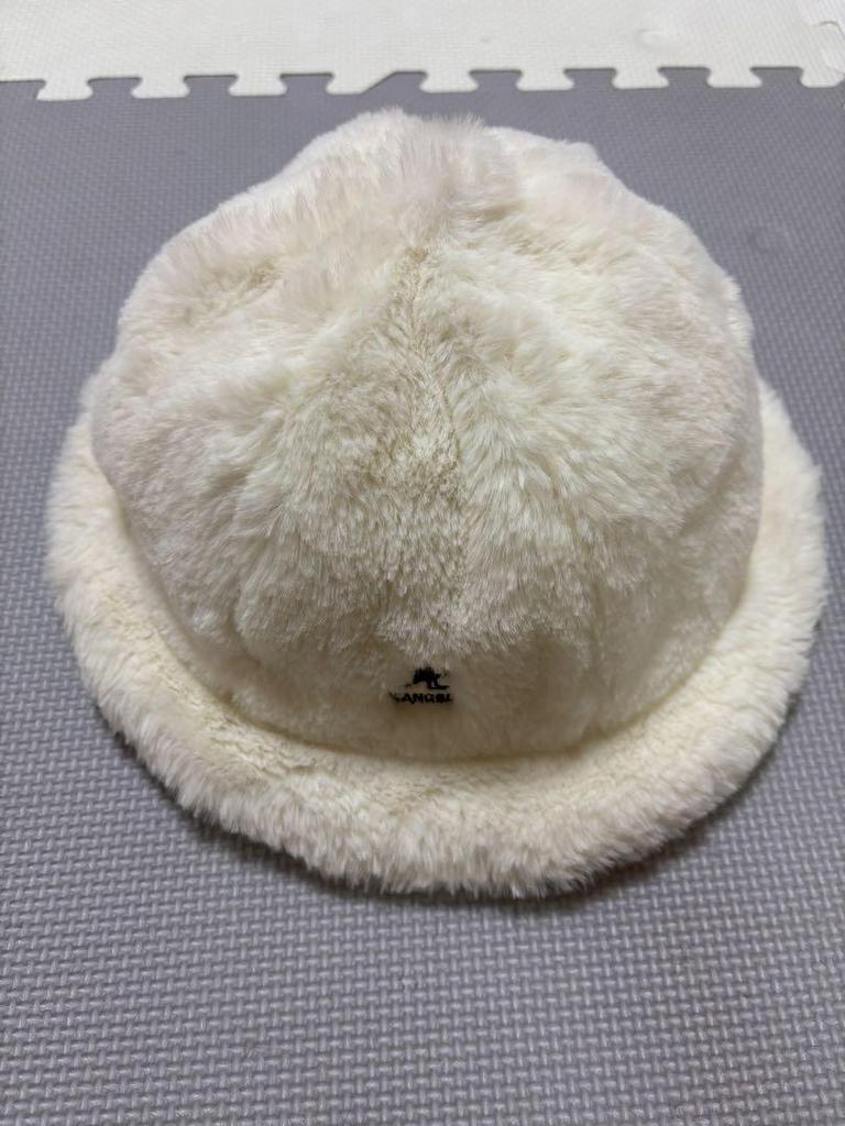 [USED] KANGOL White Bucket Hat