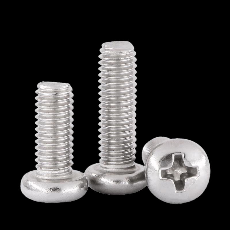 304 Stainless Steel Phillips Round Head Screws