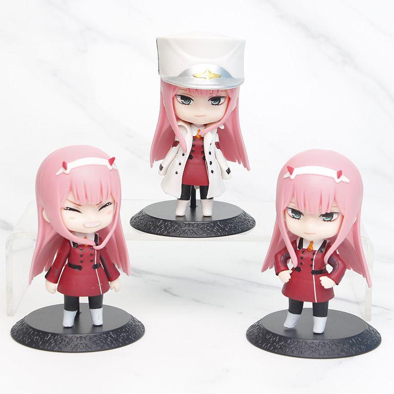 Colorful Darling In Franxx Action Figures Toy For Gift 3pc Set