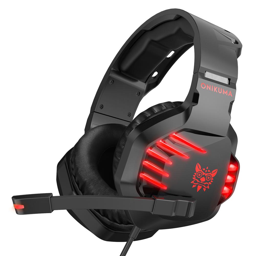 ONIKUMA K17 3.5mm Wired Gaming Headset Over Ear PC Headphones Noise  Canceling E-Sport Earphone with купить недорого — выгодные цены, бесплатная  доставка, реальные отзывы с фото — Joom