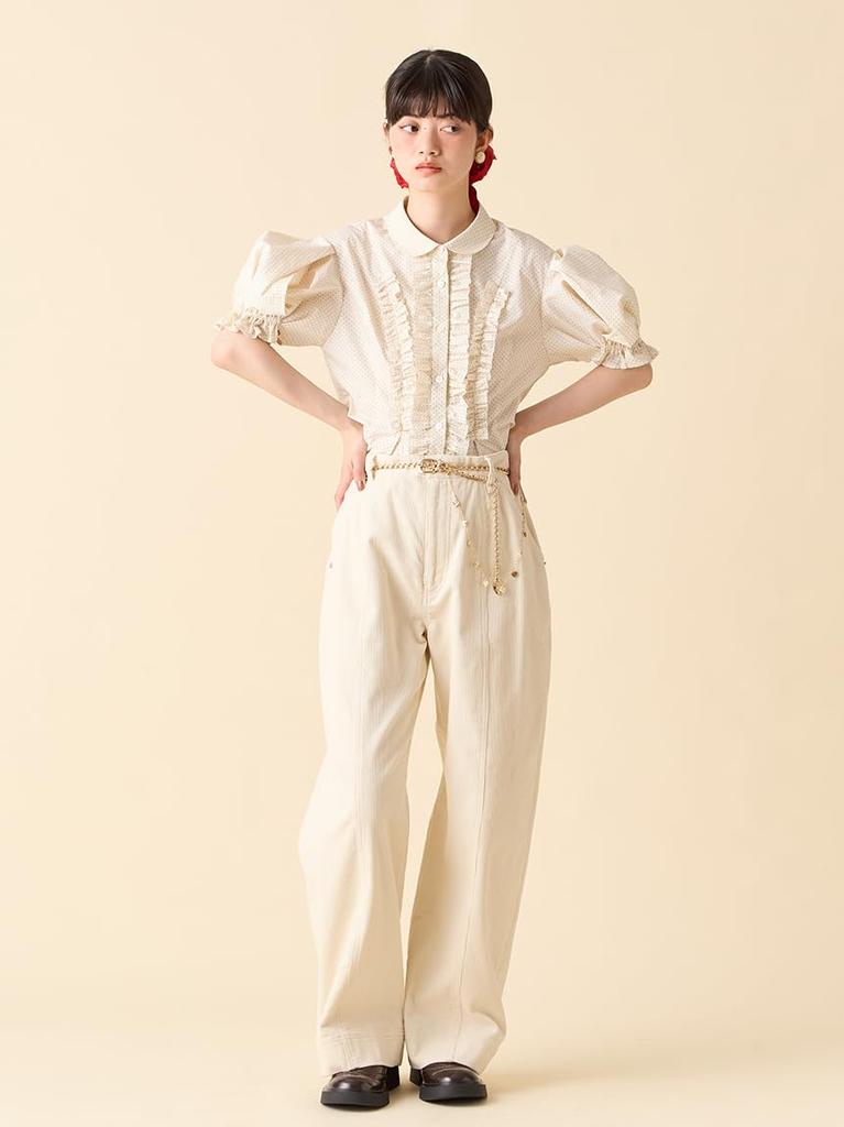 Corduroy Curve Pants LWFP254065WHT1