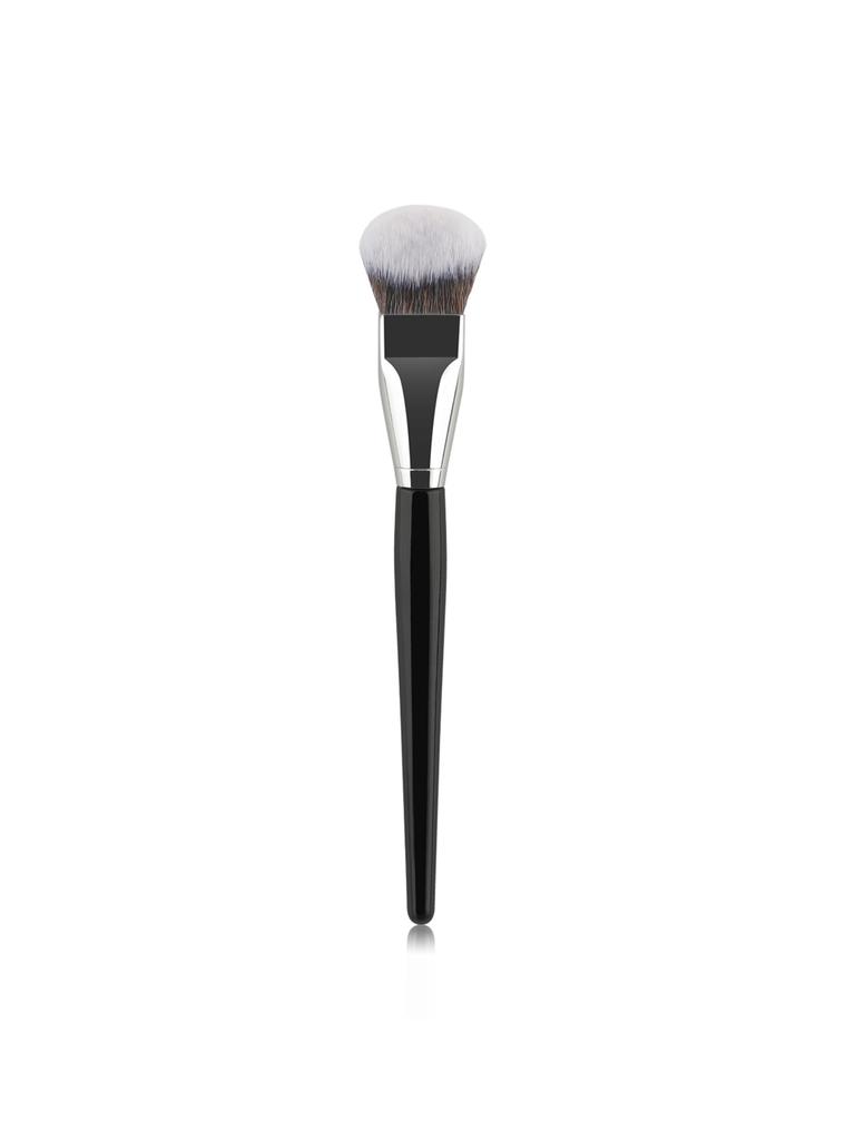 Wooden Handle Foundation Makeup Brush Contouring Blush for Women Professional Cosmetics Powder Facial Brush for Daily and
