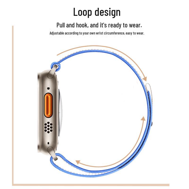 MSSM Nylon Trail Loop Band for Apple Watch