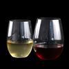 Stemless Plastic Wine Glasses Dishwasher-Safe BPA Free for Indoor & Outdoor