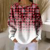 Women's Casual Shirts Long Sleeve Tops Button Up V Neck Loose Knit Fall Favorites For Women