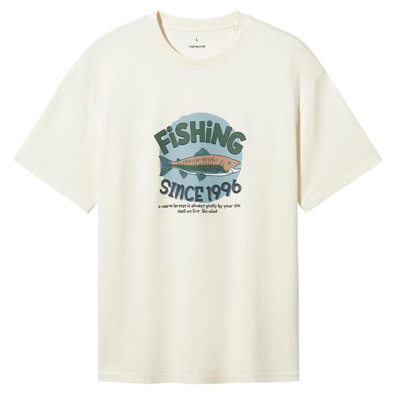 

Hotwind Men s Ocean Print Short Sleeve T-Shirt M