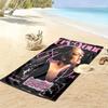 Adele Melody Print Beach Towel, Large Soft Quick Dry Towel for Beach Camping Swimming