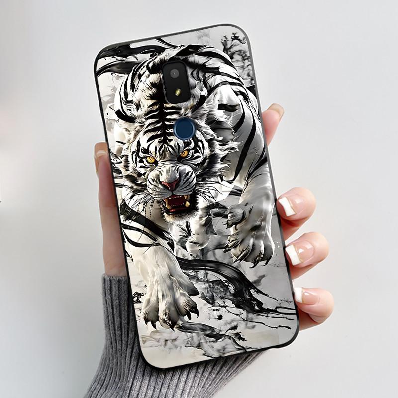 For Cricket Icon 3 Cover Cute Love Heart Rabbit Protective Case For Cricket Splendor / At&t Motivate 2 / Motivate 3 Phone Case