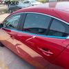 For Mazda 3 Axela -  2024 2025 Sedan Steel Bottom Window Frame Sill Cover Trim Molding Garnish Strip Car Accessories