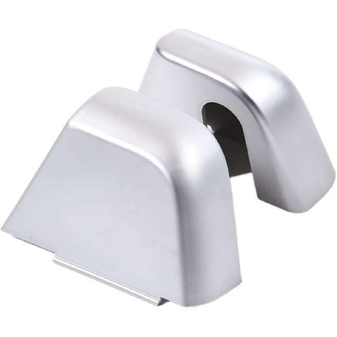 

ABS Carbon Fiber Car Armrest Box Screw Trim Cover Interior Compatible with Land Rover Defender 90 110 2022-23 Car Replacement Accessories(Carbon серебряный