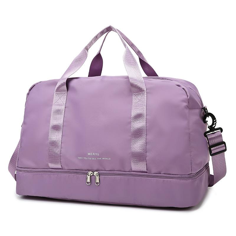 Short-haul travel bag Portable business trip Large capacity lightweight sports fitness bag Birth-to-be travel storage Luggage bag