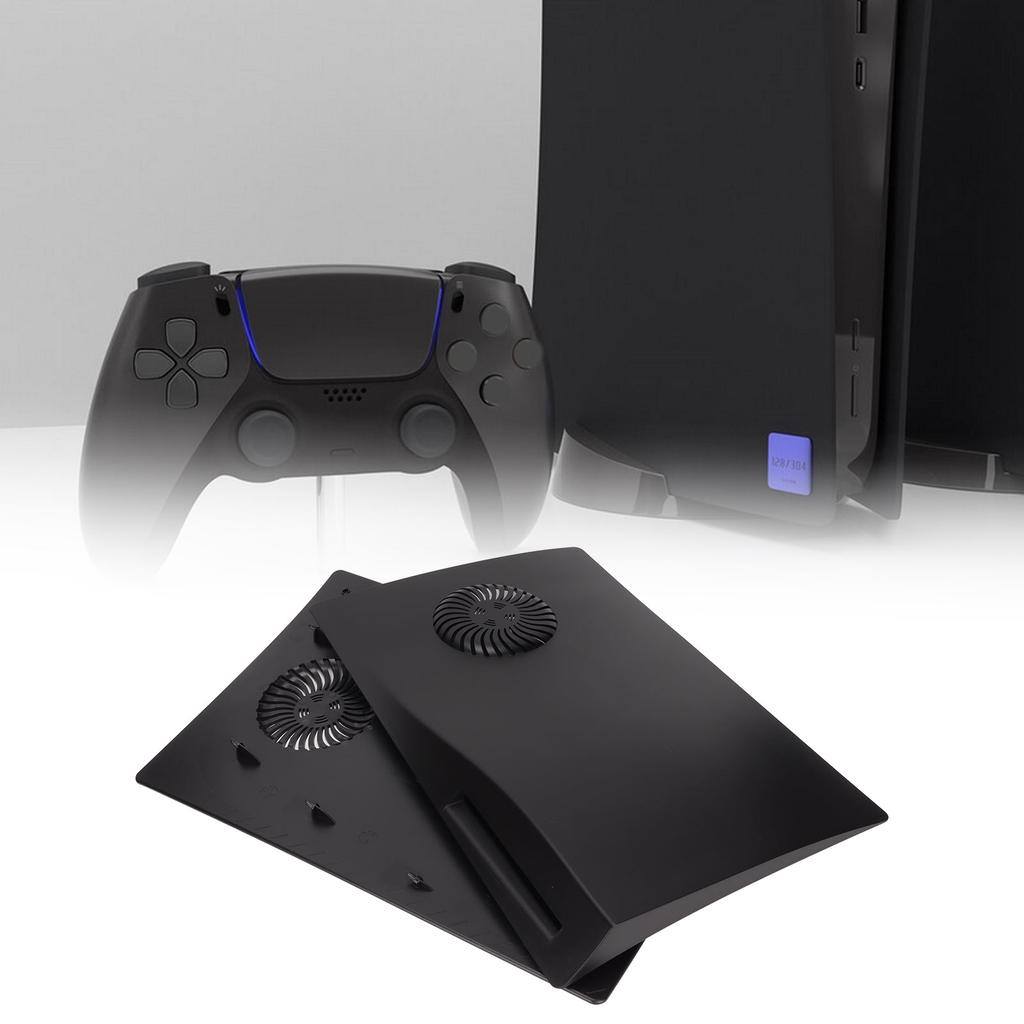 Face Plates for PS5 Dust and Scratch Resistant Replacement Faceplate Cover with Heat Sink Port for PS5 Disc Version