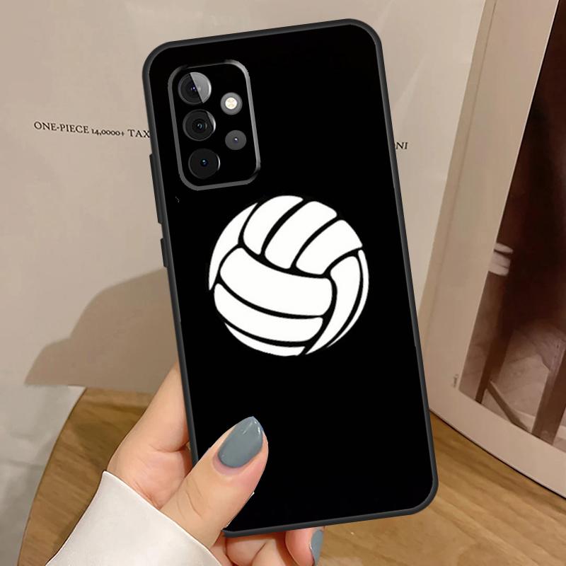 Volleyball Sport Phone Case For Samsung Galaxy A32 A52 A12 A53 A33 A23 A13 A54 A34 A14 A51 A15 A25 A35 A55