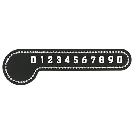 Semn de parcare temporară, practic, rezistent la temperatură, combinație gratuită, plăcuță de număr de telefon pentru mașină, consumabile auto
