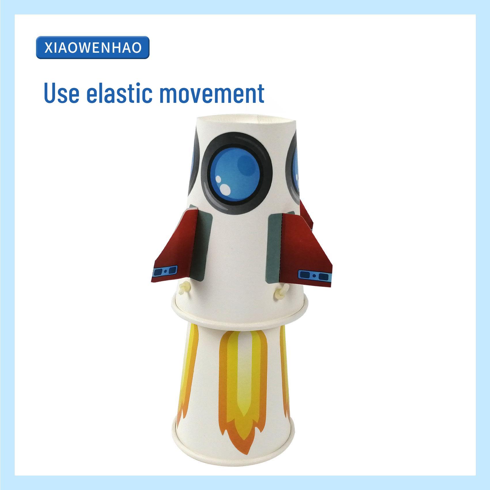 

Elastic Movement Science Educational Kit for Kids - Handmade STEM Experiment Tool