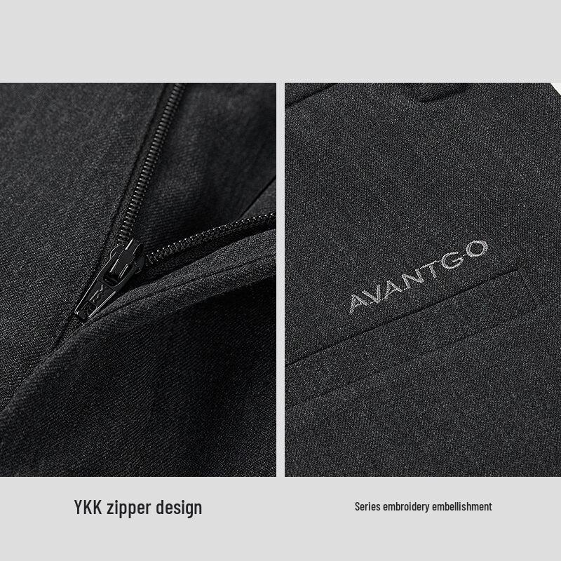 HLA Men's Autumn Business Casual Straight-Leg Trousers