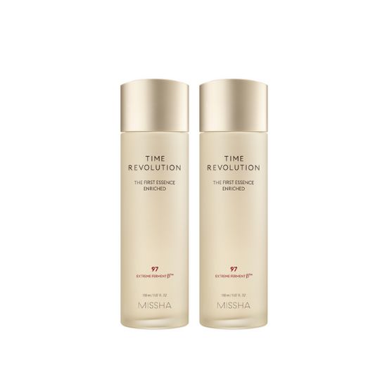 

MISSHA Time Revolution The First Essence Enriched Hydrating & Brightening Face Essence 150ml x2