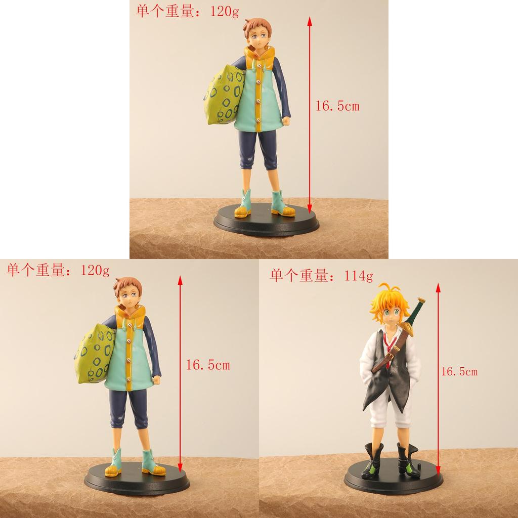 Sedm smrtelných hříchů Král Meliodas PVC Sběratelské figurky Pro fanoušky anime
