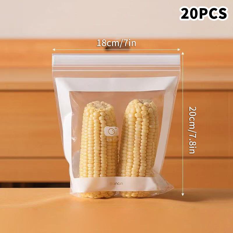 Fruits Vegetables Fresh-Keep Bags Reusable Refrigerator Storage Bags Thickened Leakproof Containers Kitchen Sealed Packaging Bag