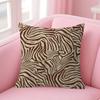 Fashion Cool Leopard Print Personalized Picture Text Home Decorative Pillows Household Gifts 45X45Cm
