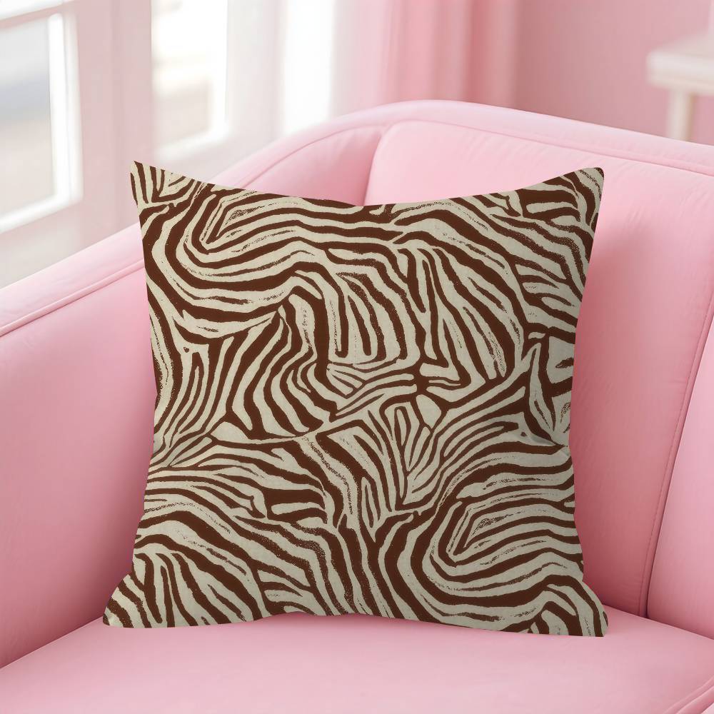 Fashion Cool Leopard Print Personalized Picture Text Home Decorative Pillows Household Gifts 45X45Cm