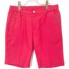 BEAMS GOLF Pink Shirred Oxford Shorts Bottoms 44 pinkUsed