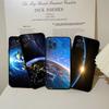 Earth Stars Space Phone Case For IPhone 16 15 14 13 12 Mini 11 Pro XS Max X XR SE 6 7 8 Plus Soft Silicone Cover