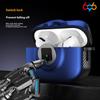 For Airpods 4 Case With Secure Lock Cover For AirPods Pro 2 2nd 3nd 1st Generation Cases TPU PC Headphone Sheath With Keychain