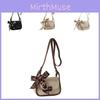 Fashionable Silk Scarf Saddle Bag Women Bags 2023 New Style Street Trend Pu Shoulder Crossbody Bag