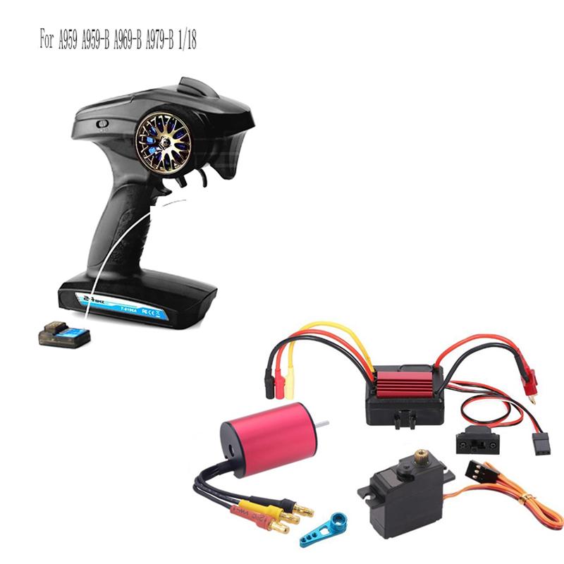 

RC Car Brushless Motor RC Car Metal Steering Servo RC Car 35A Brushless ESC RC Upgrade Parts RC Car Accessories